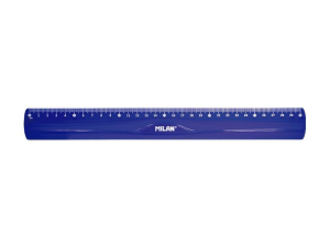 Liniar 30 cm flexibil Albastru MILAN