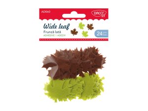 Accesorii craft - AD060 Frunză lată din pâslă autoadezivă DACO