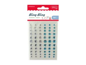 Accesorii craft - AD005A Bling bling diamante albastru DACO