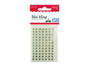 Accesorii craft - AD012 Diamante Uni bling verde DACO