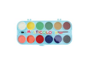 Acuarele 12 culori Multicolora AR123 DACO