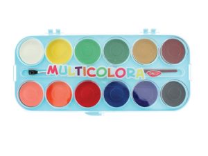 Acuarele 12 culori Multicolora AR123 DACO