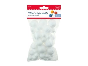 Accesorii craft - AD251 Mingiuțe micuțe din polistiren DACO