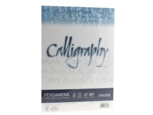 Hârtie caligrafie A4 Pergamena 190 g/mp Alb FAVINI