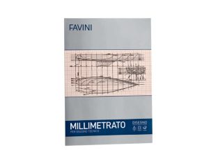 Hârtie milimetrică A4 80 g/mp FAVINI