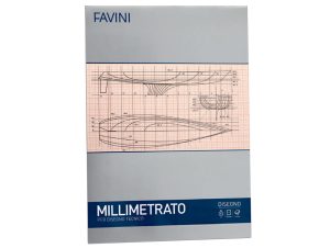 Hârtie milimetrică A3 85 g/mp FAVINI