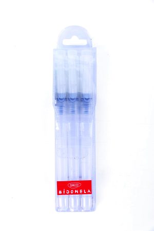 Pensule cu rezervor set 3 vârf plat DACO