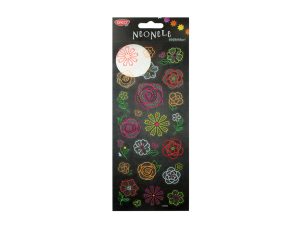 Abțibild - AB046 Flori Neonele DACO