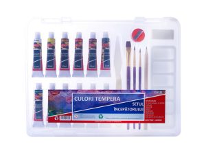 Culori tempera 12 ml setul începătorului DACO