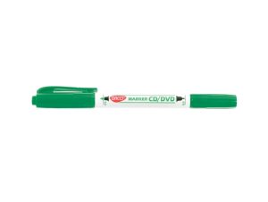 Marker CD/DVD 2 capete Verde DACO