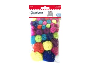 Accesorii craft - AD309 Ciucuri colorați DACO