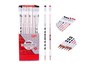 Creion negru cu radieră Numele meu HB DACO