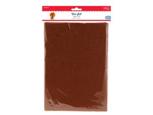 Accesorii craft - AD081M Fetru maro set 4 DACO