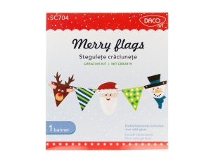 Set creativ - SC704 Stegulețe crăciunețe DACO