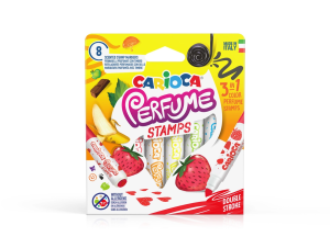 Carioca 8 culori parfumate cu ștampile CARIOCA