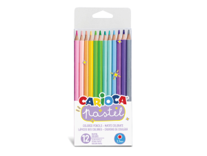 Creion color 12 culori pastel CARIOCA