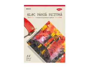 Bloc A4 pânză pictură 10 file DACO