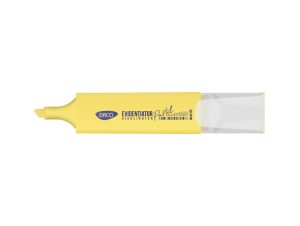 Marker evidențiator Galben pastel  DACO