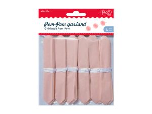 Accesorii craft - AD354 Ghirlandă pom-pom DACO
