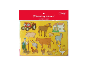 Șablon desen Fermă DACO
