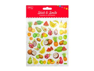 Abțibild - AB084 Fructe Lipește și zâmbește DACO