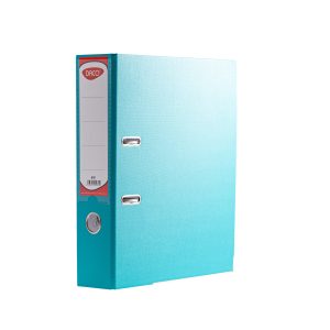 Biblioraft plastifiat 75 mm Turcoaz DACO