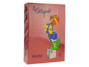 Hârtie colorată A4 80 g/mp Roșu rubin 210 FAVINI