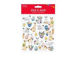 Abțibild - AB905 Iepuri Lipește și zâmbește DACO