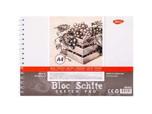 Bloc A4 schițe 30 file DACO
