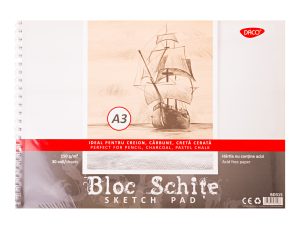 Bloc A3 schițe 30 file DACO