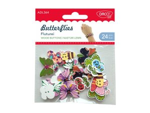 Accesorii craft - AD364 Fluturei DACO