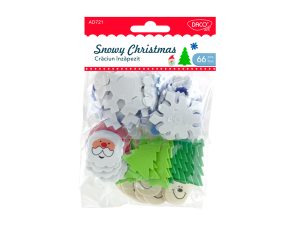 Accesorii craft - AD721 Crăciun înzăpezit DACO
