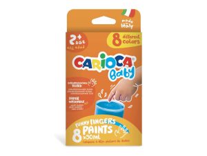 Acuarele 8x50 ml Finger CARIOCA 43174