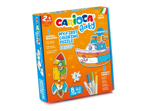 Set puzzle + 8 carioci Transports CARIOCA