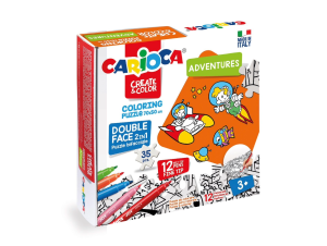 Set puzzle + 12 carioci Adventure CARIOCA