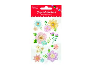 Abțibild - AB129 Flori Bling DACO
