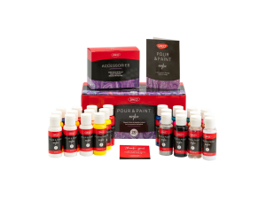 Culori acril 20 culori 60 ml Pouring DACO