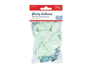 Accesorii craft - AD407V Baloane de petrecere verde mentă DACO