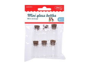 Accesorii craft - AD393 Mini sticluțe DACO