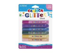 Lipici glitter Pearly set 6 CARIOCA