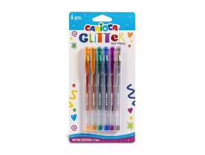 Pix gel Glitter set 6 CARIOCA