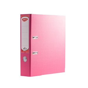 Biblioraft plastifiat 75 mm Fucsia DACO