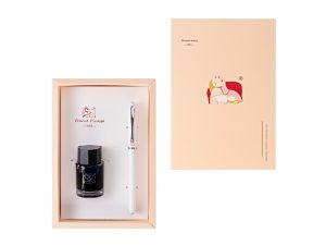 Set stilou și călimară 656W alb PICASSO