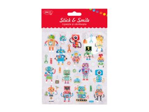 Abțibild - AB143 Roboți Lipește și zâmbește DACO