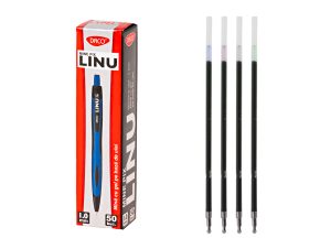 Mină pix DACO LINU Negru