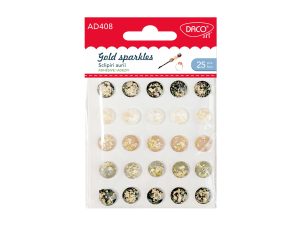 Accesorii craft - AD408 Sclipiri aurii DACO