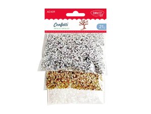 Accesorii craft - AD409 Confetti metalice DACO
