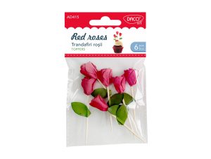 Accesorii craft - AD415 Trandafiri roșii DACO