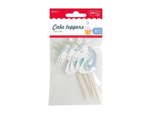 Accesorii craft - AD417 Cake Toppers Unicorn DACO