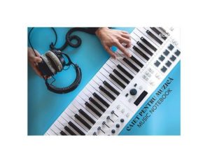 Caiet muzică 17x24 cm ECADA